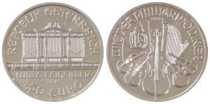 Austria, Silver 31.1g, 1.50 Euro (1 ½ Euro), 2013, Vienna Philharmonic, rev. Instruments (