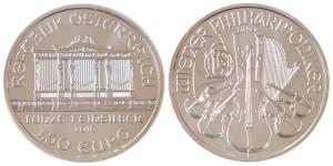 Austria, Silver 31.1g, 1.50 Euro (1 ½ Euro), 2016, Vienna Philharmonic, rev. Instruments (