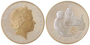Bailiwick of Jersey, Elizabeth II, Silver 5 Pounds, 28.28g, 2006, Queen Elizabeth's 80th B