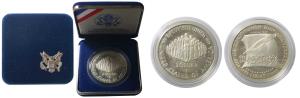 United States of America, Silver Dollar, 26.73g, 1987, Constitution (KM 220). Uncirculated
