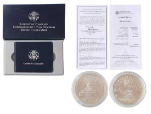 United States of America, Silver Dollar, 26.73g, 2000, 200th Anniversary of the Library of