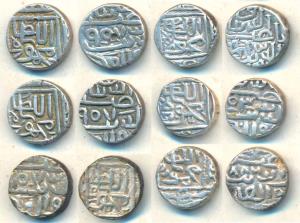 Mahmud Shah I, Silver ½ Tanka (6), Shahr i Mukaram Mustafabad Mint, abu ‘l fath legend, AH