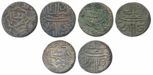 Mahmud Shah I, Silver ½ Tanka (3), Shahr I Mukaram Muhammadabad urf Champanir Mint, legend
