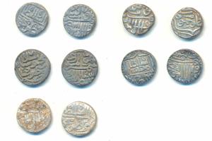 Muzaffar Shah II (AH 917-932; 1511-1525 AD.), Silver Tanka (5), Mustafabad Mint, AH 920 & 