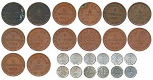 Khengarji III (VS 1932-1998; 1875-1942 AD), Silver Kori (6), 1991 VS/ 1934 AD; 1985 VS/192