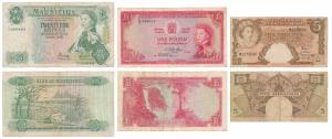 Mauritius, Elizabeth II, British Administration, Rupees 25, 1967 ND issue, watermark Dodo 