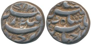 Jahangir, Silver Rupee, 11.22g, Qandahar Mint, AH 1028/14 (KM 142.2). About Extremely Fine