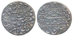 Shah Jahan (AH 1037-1068; 1628-1658 AD), Silver Rupee, 11.28g, Patan Deo Mint, legend with