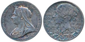 Victoria’s Diamond Jubilee Medal, Silver, 9.77g, 1837-1897, obv. matured bust of the Queen