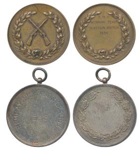Army Shooting, Bronze Medal, 1936; Bombay Billiards League, Bronze Medal, 1958. Extremely 