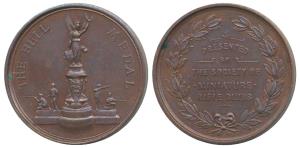 The Bell Medal, Bronze, rev. Presented by the Society of Miniature Rifle Clubs within wrea