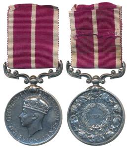 Meritorious Service Medal, George VI, awarded to 7886 Q.M. Hav. Santu Ram IPC (MYB 214). E
