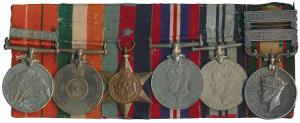 Group of 6, George VI, India General Service, 2 bars, North West Frontier 1936-37 & 1937-3
