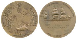 Commemorating the Centenary of Banco Nacional Ultramarino, the Bank responsible for issuin