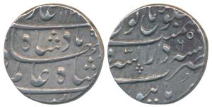 Shah Alam Bahadur, Silver Rupee, 11.54g, Dar-us-Sarur Burhanpur Mint, AH 1121/6 (KM 348.14