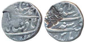 Ahmed Shah Bahadur, Silver Rupee, 11.32g, Dar ul-Sultanate Lahore Mint, Ra’ej with date AH