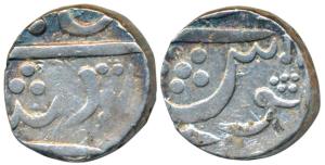 Patwardhan, Silver Rupee, 11.2g, Miraj (Murtazabad) Mint, in the name of Shah Alam II, Nag