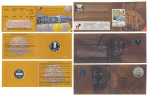2012 Proof Set, 60 Years of India Govt. Mint, Kolkata, Rupees 60; 2010, Uncirculated, Plat