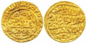 Mu’izz-ud din Kaiqubad (AH 686-689, 1287-1290 AD), Gold Tanka, 10.93g, Hazrat Delhi Mint, 