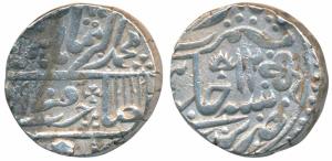 Nandgaon urf Kota Mint, Silver Rupee, 11.21g, in the name of Muhammad Akbar II, RY 12 (KM 
