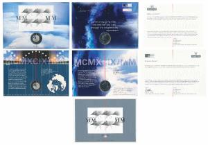 Great Britain, 2000, Millennium Moment, Last Day of 1999 and First Day of 2000, Copper Nic