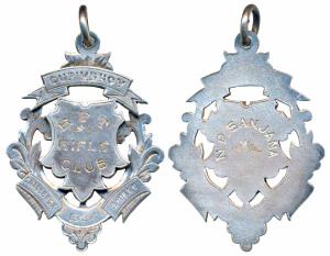 Curimbhoy, B.P.T. Rifle Club, Silver die – cut Medal, 9.8g, Challenge Shield, 1927, N. P. 
