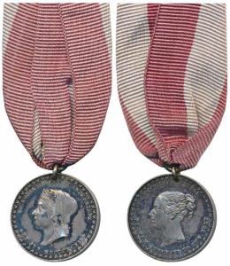 Victoria’s Diamond Jubilee Medal, Silver, 1837-1897, obv. young bust of the Queen to left 