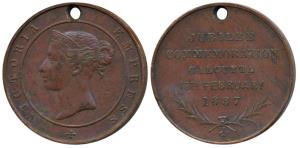 Victoria’s Diamond Jubilee Medal, Copper, obv. young bust of the Queen to left, rev. Jubil