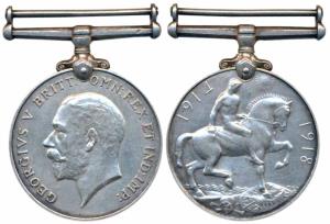 British War Medal 1914-18, George V, Silver, awarded to 37 Private S.K. Basu B.A. CPS (MYB