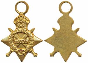 First World War, Miniature 1914-15 Star, Bronze. Extremely Fine, Scarce.