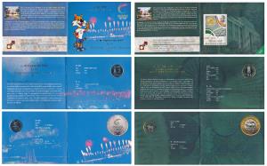 All single commemorative coins in mint packaging, Rupees 10, 2008, Uncirculated Set, Ter-C