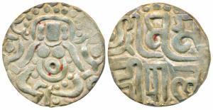 Contemporaries to Yadavas of Tribhuvanagiri, Mahipala (c. 1100 AD), Base Gold Dinara, 3.92