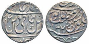 Shah Alam II (AH 1174-1221, 1759-1806AD), Silver Rupee, 11.45g, Gokulgarh Mint, local Sind