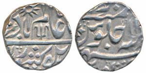 Raja Hindupat Singh, Silver Rupee, Chhatarpur Mint, in the name of Shah Alam II, RY 11, wi