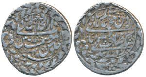 Shahjahanabad Mint, Silver Nazarana Rupee, 11.4g, in the name of Shah Alam II, AH 1220/48,