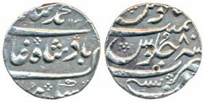 Mumbai Mint, Silver Rupee, 11.65g, in the name of Muhammad Shah, AH 1138/8, complete mint 