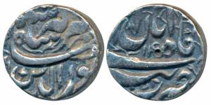 Jahangir, Silver Rupee, 10.94g, Tatta Mint, Month Aban, AH 1028/14 (KM 145.17). About Extr