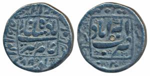 Aurangzeb (AH 1068-1118; 1658-1707 AD), Silver Rupee, 11.15g, Akbarabad Mint, AH 1088/20, 