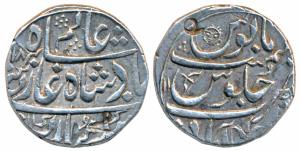 Gulshanabad (Nasik) Mint, Silver Rupee, 11.35g, in the name of Shah Alam II, AH 1184/11, s