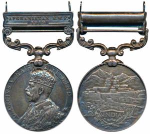 India General Service Medal, George V, Silver, Afghanistan North West Frontier 1919, award