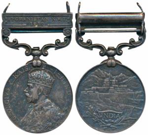 India General Service Medal, George V, Silver, Afghanistan North West Frontier 1919, award