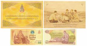 Thailand, King Rama IX, 60 Baht, 60th Year of his reign, 2006. Uncirculated, within origin