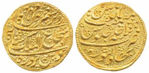 Shah Shuja al-Mulk (second reign AH 1218-1224, 1803-1808 AD), Gold Mohur, 11.09g, Bahawalp