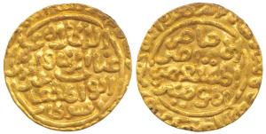 Ghiyas-ud-din Balban Shah (AH 664-686; 1266-1287 AD), Gold Tanka, 10.88g, Hazrat Delhi Min
