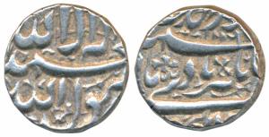 Jahangir, Silver Rupee, 11.50g, Elichpur Mint, AH 1016, Kalima in floral background (KM 14