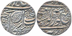 Ranjit Singh (VS 1856-1896; 1799-1839AD), Silver Rupee, 11.18g, Amritsar Mint, VS 1885/97,
