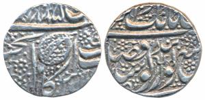 Sher Singh (VS1897-1900; 1840-1843AD), Silver Rupee, 11.12g, Amritsar Mint, Nanakshahi cou