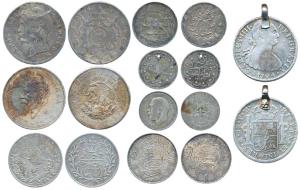 Assorted Lot, France, Napoleon III, Silver 5 Francs; Turkey, Silver 5 Kurush, Qustantiniya