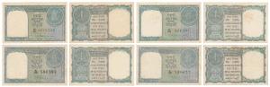 Rupee 1, 1951, signed K. G. Ambegaonkar, (J&R 6.1.3.1). Very Fine+. (4)