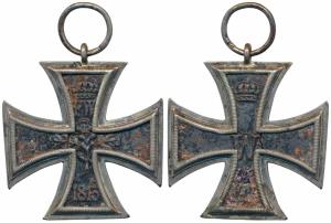 Imperial Germany —Prussia, Iron Cross, World War I, 1914, 2nd Class, award for Bravery, W 